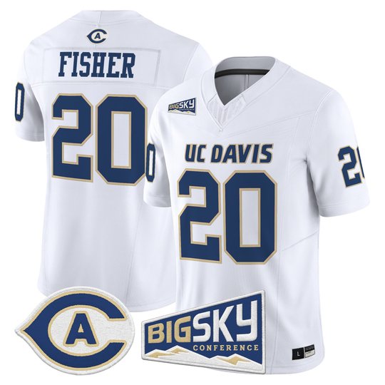 Men's UC Davis Aggies 2026 Vapor Limited Jersey - All Stitched