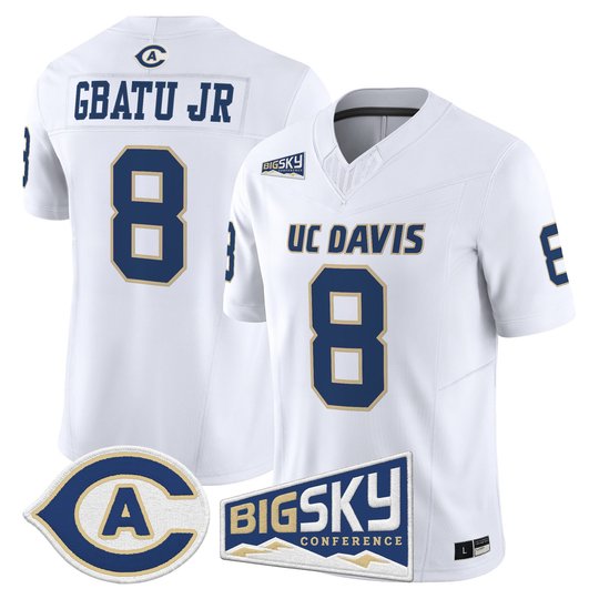 Men's UC Davis Aggies 2026 Vapor Limited Jersey - All Stitched
