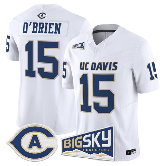 Men's UC Davis Aggies 2026 Vapor Limited Jersey - All Stitched