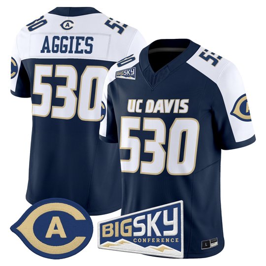 Men's UC Davis Aggies 2026 Vapor Limited Jersey - All Stitched