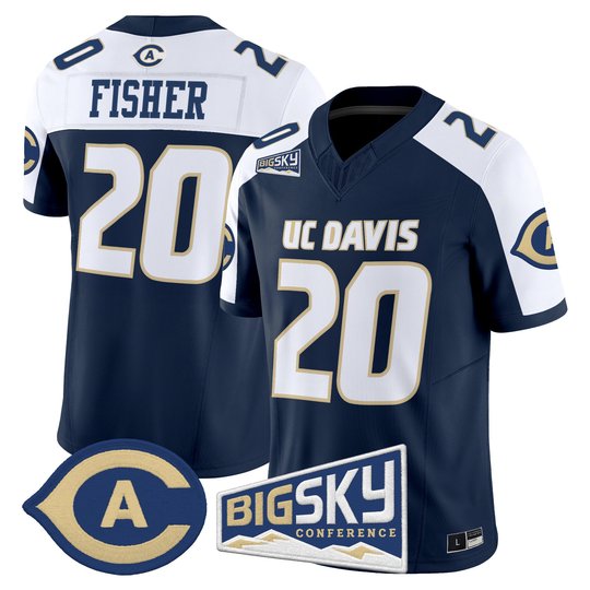 Men's UC Davis Aggies 2026 Vapor Limited Jersey - All Stitched