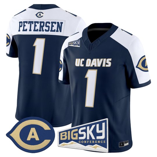 Men's UC Davis Aggies 2026 Vapor Limited Jersey - All Stitched