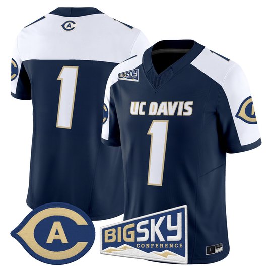 Men's UC Davis Aggies 2026 Vapor Limited Jersey - All Stitched