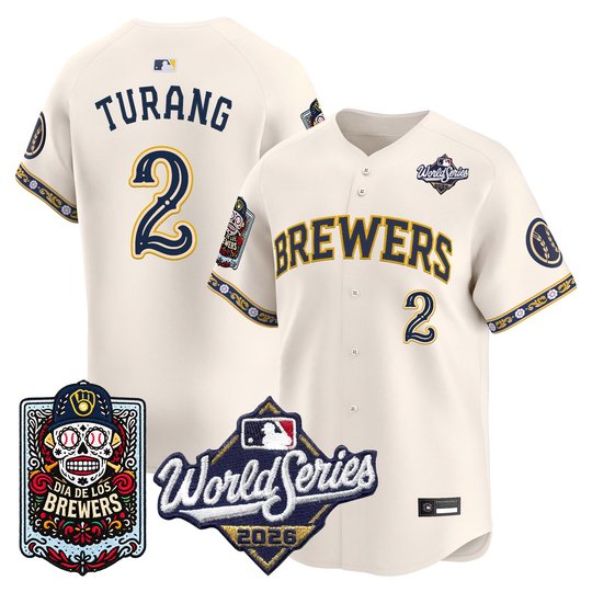 Men's Milwaukee Brewers Día de los Muertos Vapor Premier Limited Jersey - 2026 World Series - Stitched