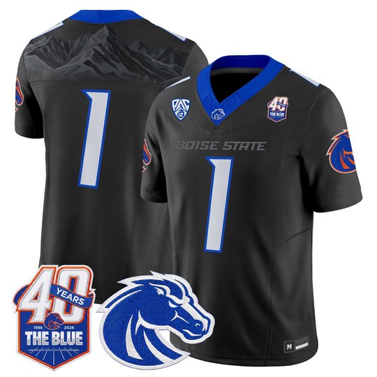 Men's Boise State Broncos Special Edition Vapor Limited Jersey - Stitched