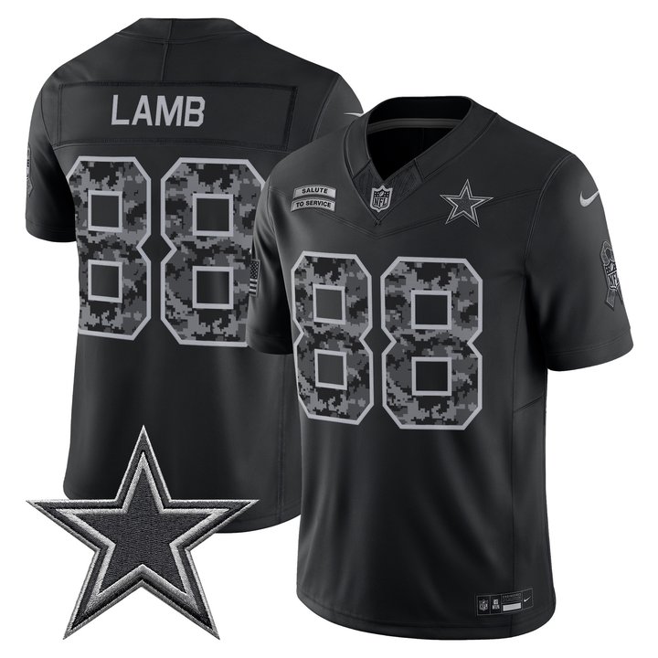 Dallas Cowboys 2026 Salute to Service Vapor Limited Jersey - All Stitched