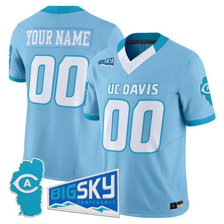 UC Davis Aggies 2026 Vapor Limited Custom Jersey - All Stitched