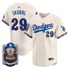 Men's Los Angeles Dodgers Día de los Muertos Vapor Premier Limited Jersey - Stitched