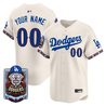 Los Angeles Dodgers Día de los Muertos Vapor Premier Limited Custom Jersey - Stitched
