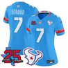Women's Houston Texans 2026 "Rivalries" Vapor Limited Jersey - 25th Year Anniversary Patch - All Stitched