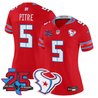 Women's Houston Texans 2026 "Rivalries" Vapor Limited Jersey - 25th Year Anniversary Patch - All Stitched