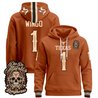 Men's Texas Longhorns Día de los Muertos Premium Pullover Hoodie - All Stitched