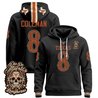 Men's Texas Longhorns Día de los Muertos Premium Pullover Hoodie - All Stitched