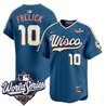Men's Milwaukee Brewers 2026 World Series Vapor Premier Limited Jersey V2 - All Stitched