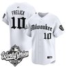 Men's Milwaukee Brewers 2026 World Series Vapor Premier Limited Jersey - Gothic Edition - All Stitched