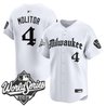 Men's Milwaukee Brewers 2026 World Series Vapor Premier Limited Jersey - Gothic Edition - All Stitched