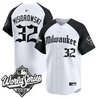 Men's Milwaukee Brewers 2026 World Series Vapor Premier Limited Jersey - Gothic Edition - All Stitched