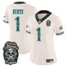 Women's Philadelphia Eagles Día de los Muertos Vapor Limited Jersey - All Stitched
