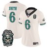 Women's Philadelphia Eagles Día de los Muertos Vapor Limited Jersey - All Stitched