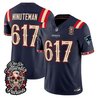 Men's New England Patriots Día de los Muertos Vapor Limited Jersey - All Stitched