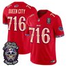 Men's Buffalo Bills Día de los Muertos Vapor Limited Jersey - All Stitched