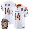 Men's Denver Broncos Día de los Muertos Vapor Limited Jersey - All Stitched