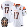 Men's Denver Broncos Día de los Muertos Vapor Limited Jersey - All Stitched