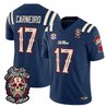 Men's Ole Miss Rebels Día de los Muertos Vapor Limited Jersey - All Stitched
