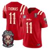 Men's Ole Miss Rebels Día de los Muertos Vapor Limited Jersey - All Stitched
