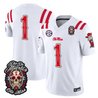 Men's Ole Miss Rebels Día de los Muertos Vapor Limited Jersey - All Stitched