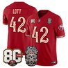 Men's San Francisco 49ers Día de los Muertos Vapor Limited Jersey - 80th Anniversary Patch - All Stitched