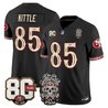 Men's San Francisco 49ers Día de los Muertos Vapor Limited Jersey - 80th Anniversary Patch - All Stitched