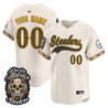 Pittsburgh Steelers Día de los Muertos Vapor Limited Custom Baseball Jersey - All Stitched