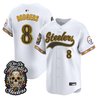Men's Pittsburgh Steelers Día de los Muertos Vapor Limited Baseball Jersey - All Stitched