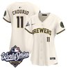 Women's Milwaukee Brewers 2026 World Series Vapor Premier Limited Jersey - All Stitched
