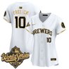 Women's Milwaukee Brewers 2026 World Series Vapor Premier Limited Jersey - All Stitched