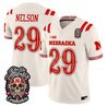 Men's Nebraska Cornhuskers Día de los Muertos Vapor Limited Jersey - All Stitched