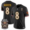Men's Washington Commanders Día de los Muertos Vapor Limited Jersey - All Stitched