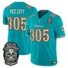 Men's Miami Dolphins Día de los Muertos Vapor Limited Jersey - All Stitched