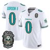 Men's Miami Dolphins Día de los Muertos Vapor Limited Jersey - All Stitched