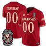 Arkansas Razorbacks Día de los Muertos Vapor Limited Custom Jersey - All Stitched