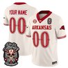 Arkansas Razorbacks Día de los Muertos Vapor Limited Custom Jersey - All Stitched