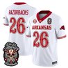 Men's Arkansas Razorbacks Día de los Muertos Vapor Limited Jersey - All Stitched