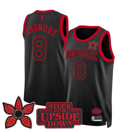 New York Knicks 'Stranger Things Edition' Swingman Jersey - All Stitched