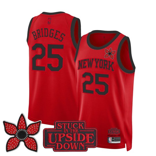 New York Knicks 'Stranger Things Edition' Swingman Jersey - All Stitched