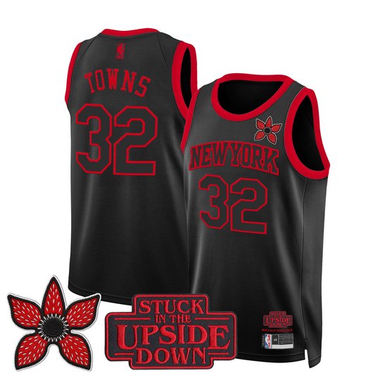 New York Knicks 'Stranger Things Edition' Swingman Jersey - All Stitched
