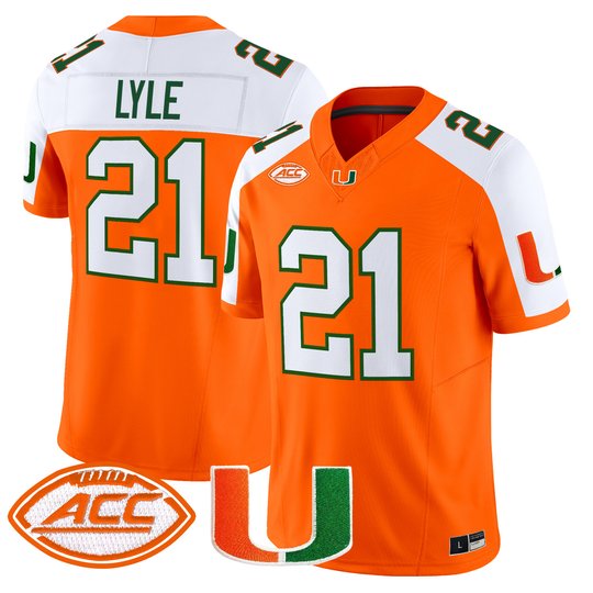 Men's Miami Hurricanes 2026 Vapor Limited Jersey - All Stitched