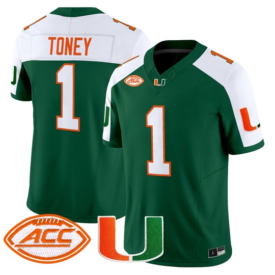 Men's Miami Hurricanes 2026 Vapor Limited Jersey - All Stitched