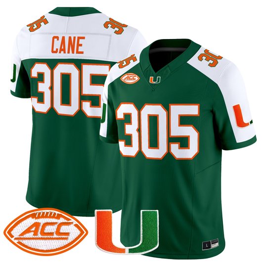 Men's Miami Hurricanes 2026 Vapor Limited Jersey - All Stitched