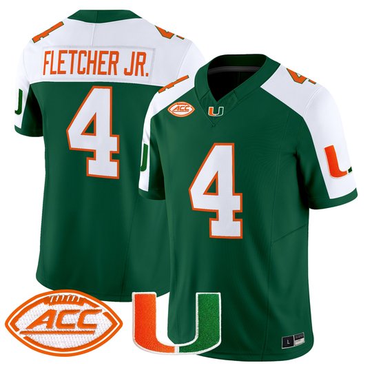 Men's Miami Hurricanes 2026 Vapor Limited Jersey - All Stitched